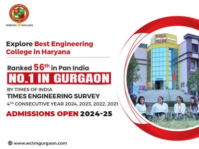 Best Engineering Colleges in Haryana 2025: WCTM at the Forefront