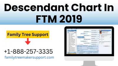 What is Descendant Chart in Family Tree Maker 2019 All About?