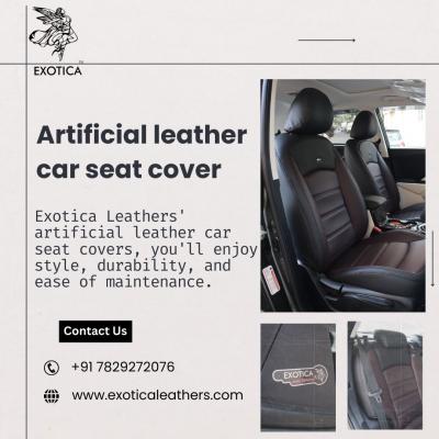 Artificial leather car seat cover | Leather upholstery in Bangalore