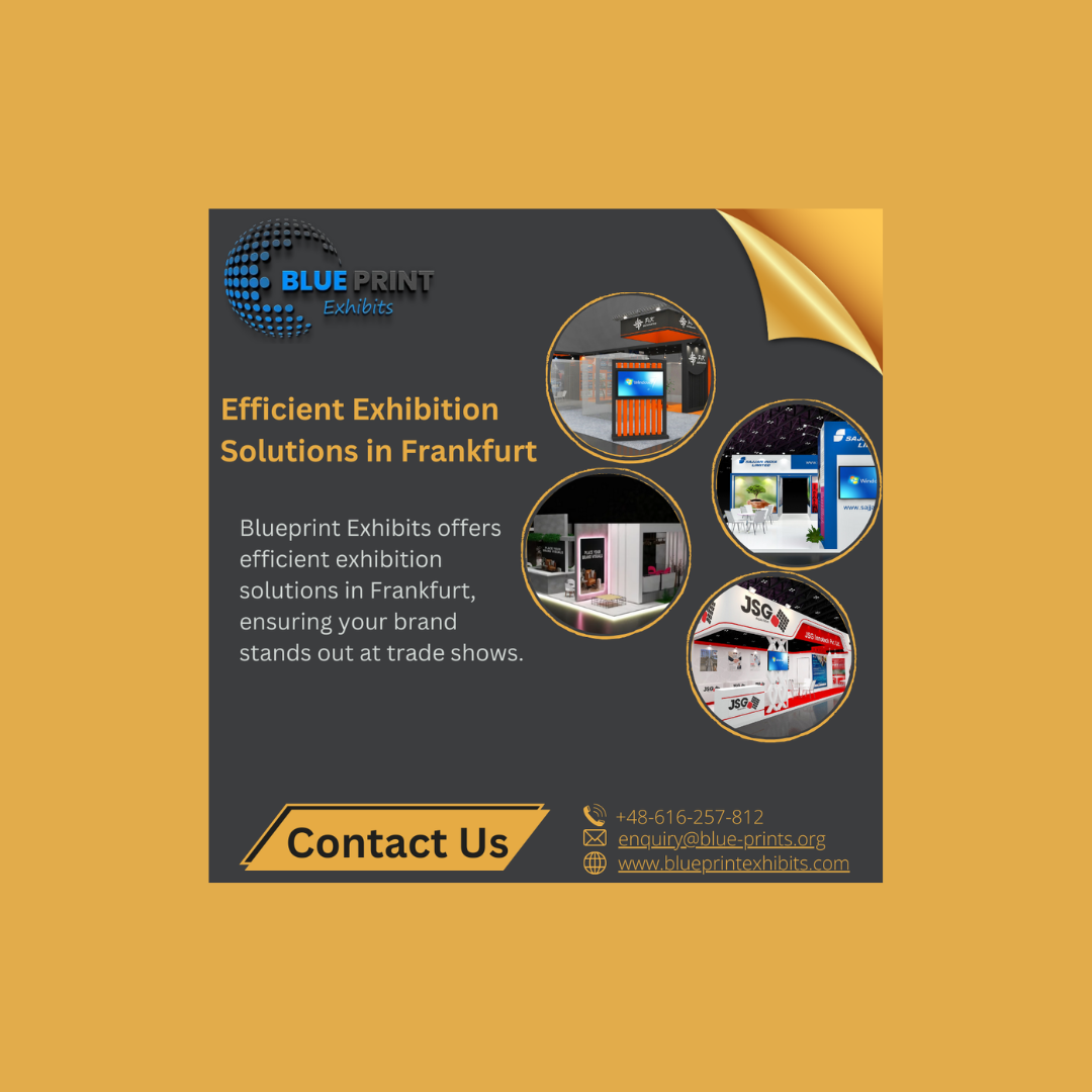 Efficient Exhibition Solutions in Frankfurt | Blueprint Exhibits