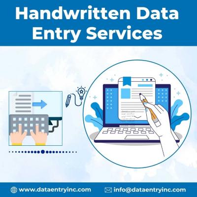 Best Handwritten Data Entry Services in India