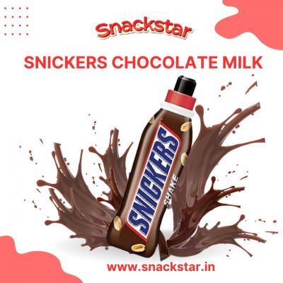 Snackstar Snickers chocolate Milk – The Ultimate Choco-Nut Delight!