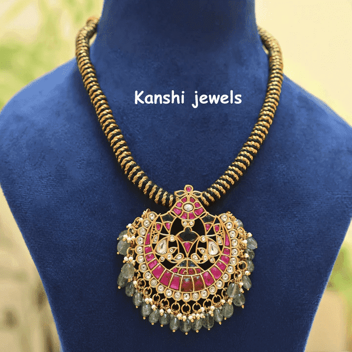 Jadau Kundan Necklace - Jaipur Jewellery