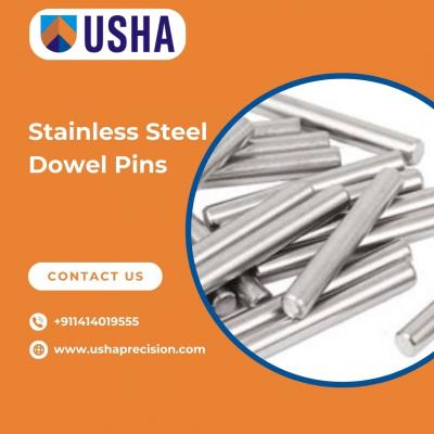 Top Stainless Steel Dowel Pins in India - Usha Precision Products Pvt. Ltd.