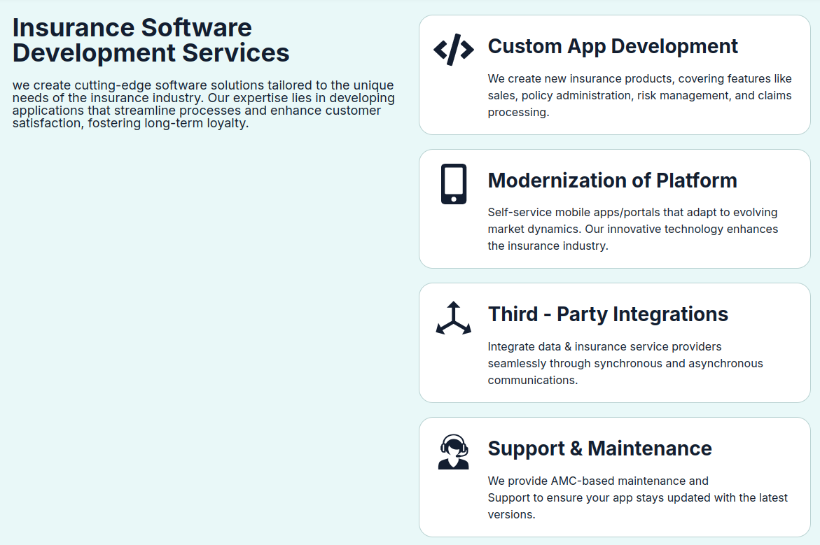 Custom Insurance App Development - Chandigarh Insurance