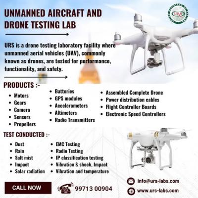 Unmanned Aircraft and Drone Testing Laboratory in India