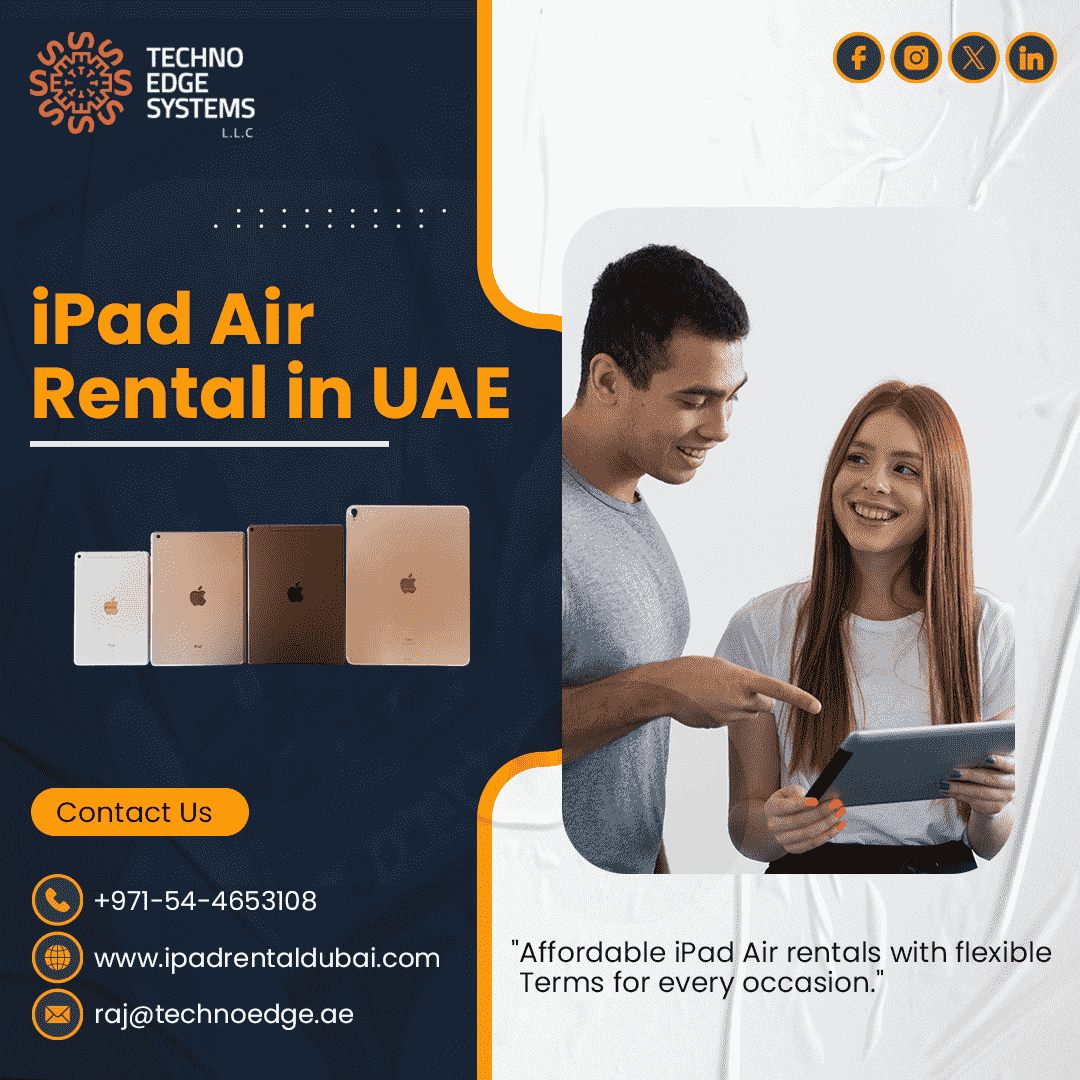 How to Find Best Providers for iPad Air Rental UAE?