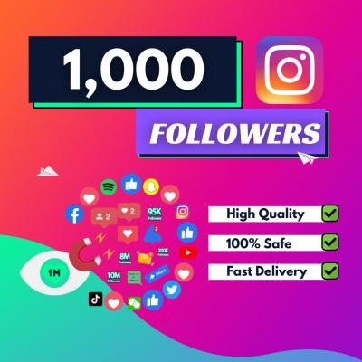 Buy 1000 Instagram Followers at Affordable Price