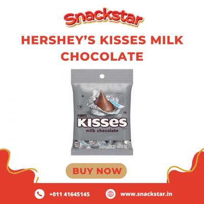 Indulge in Hershey’s Kisses Milk Chocolate – Only at Snackstar