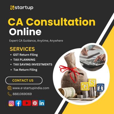 Expert CA Consultation Online Hassle Free & Affordable