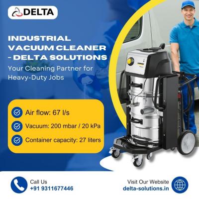 Industrial Vacuum Cleaner - Delta Solutions - Gurgaon Other