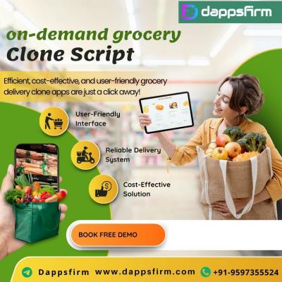 On-Demand Grocery Clone App – Affordable, Scalable & Quick to Market!