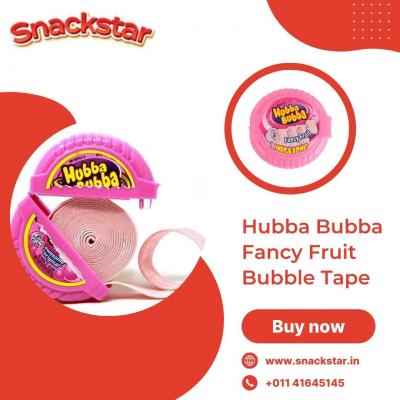 Deliciously Fruity Hubba Bubba Fancy Fruit Bubble Tape