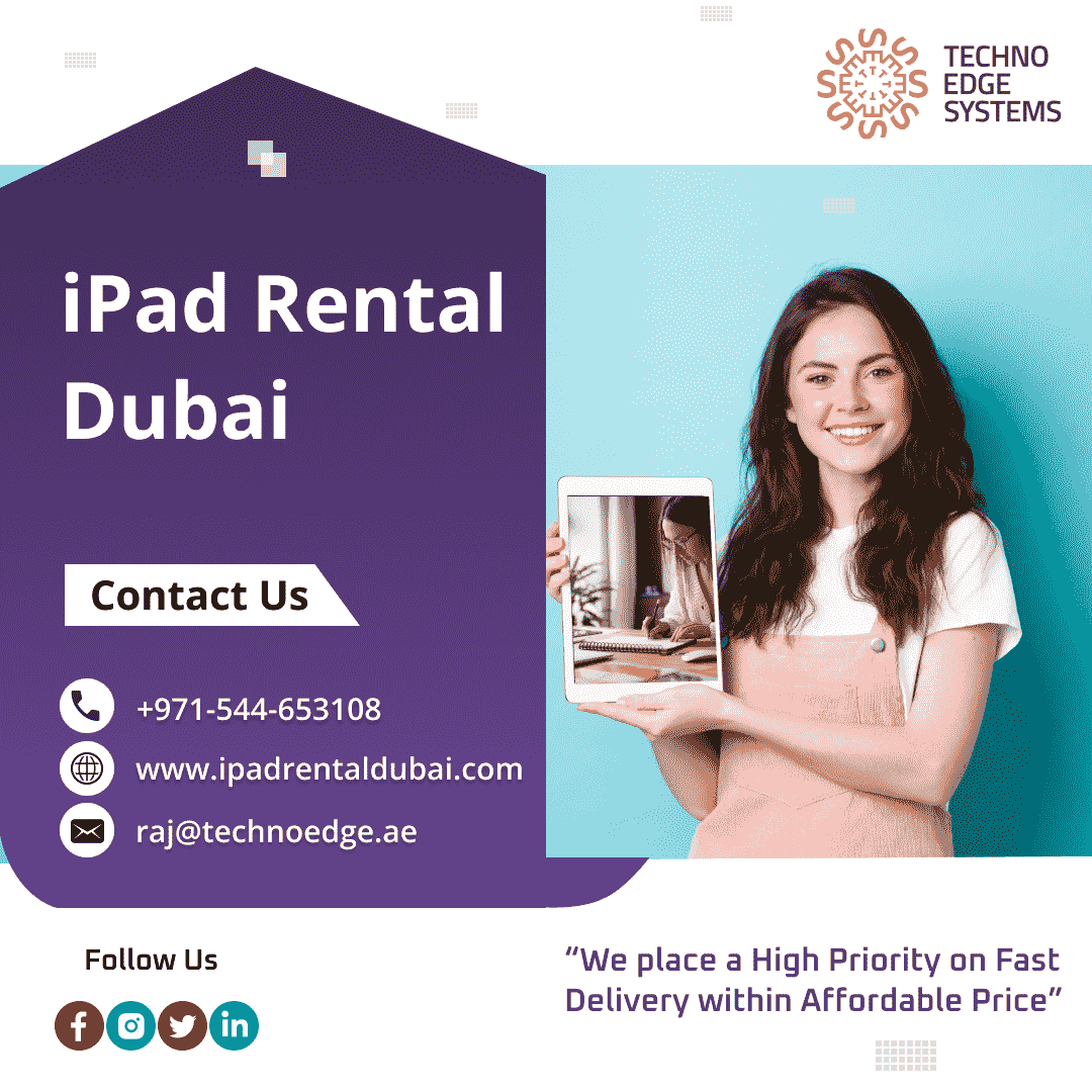 Rent iPad UAE Professional Events - Abu Dhabi Computer