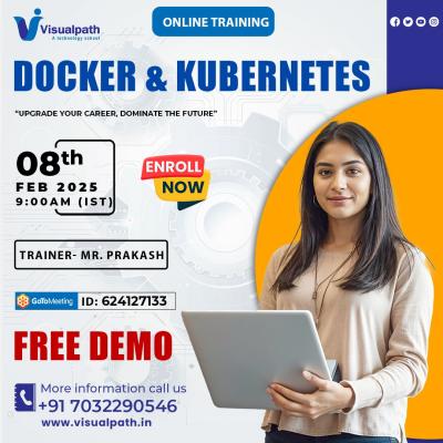 Docker and Kubernetes Courses Online Free Demo 8th Feb