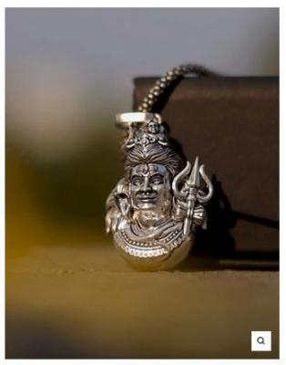 Lord Mahadev Premium Pendant Chain | Urban Tread