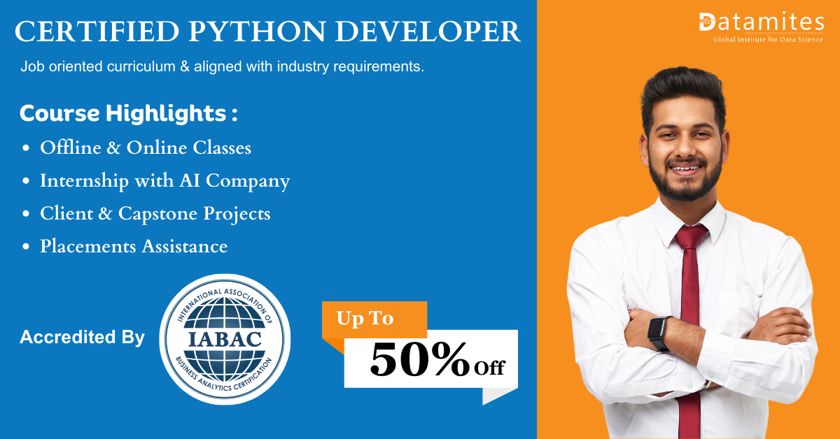 Python training course in Ahmedabad