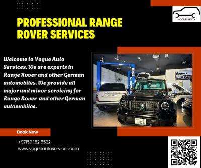 AUDI & RANGE ROVER WORKSHOP IN DUBAI,UAE