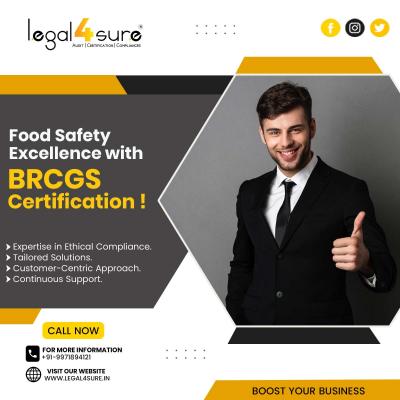 Get BRC Food Certification with Legal4sure!