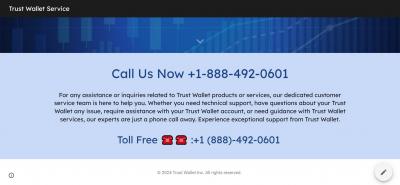 Trust Wallet Support Team Number +1 888-492-0601