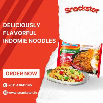 Savor the Irresistible Taste of Indomie Noodles by Snackstar!