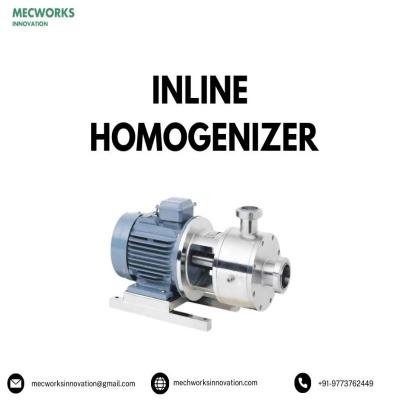 Inline Homogenizer - Mecworks Innovations - Delhi Other