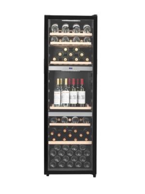 Premium Black Wine Refrigerator in Australia - Triple Zone Cabinets