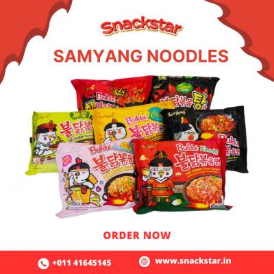 Turn Up the Heat with Samyang Noodles from Snackstar