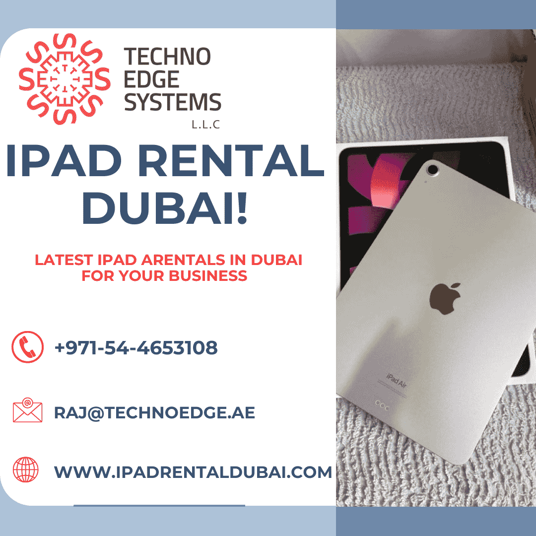 Where Can I get iPad Rental in Dubai?