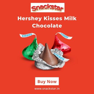 Indulge in Hershey Kisses Milk Chocolate with Snackstar