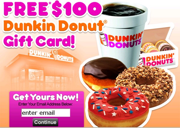 Win $100 Dunkin’ Donuts Gift Card - Abu Dhabi Other