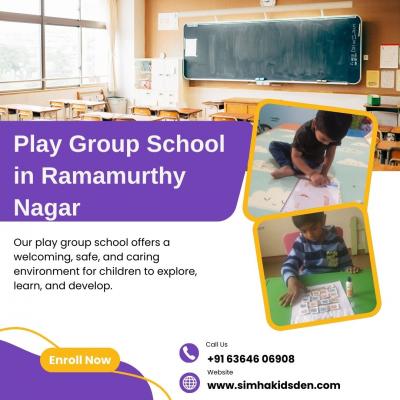 Play Group School in Ramamurthy Nagar | Best DayCare Centres in Ramamurthy Nagar