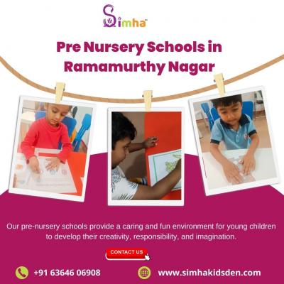 PreNursery School in Ramamurthy Nagar | Best Play Groups in Ramamurthy Nagar