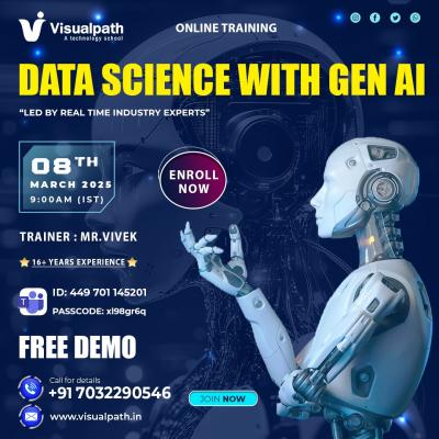 Data science with Gen Ai Online Free Demo