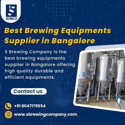 Best Brewing Equipments Supplier in Bangalore