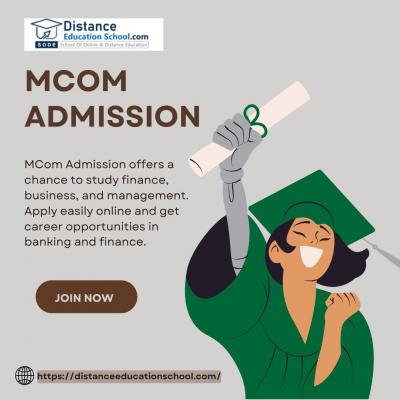 MCom Admission