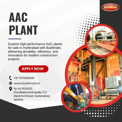 AAC plant for sale in Hyderabad | 7675989961 | Buildmate