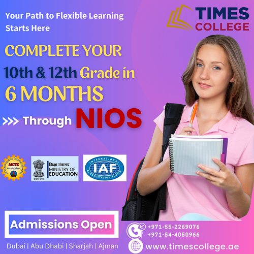 Complete Your NIOS 10th Secondary in Abu Dhabi