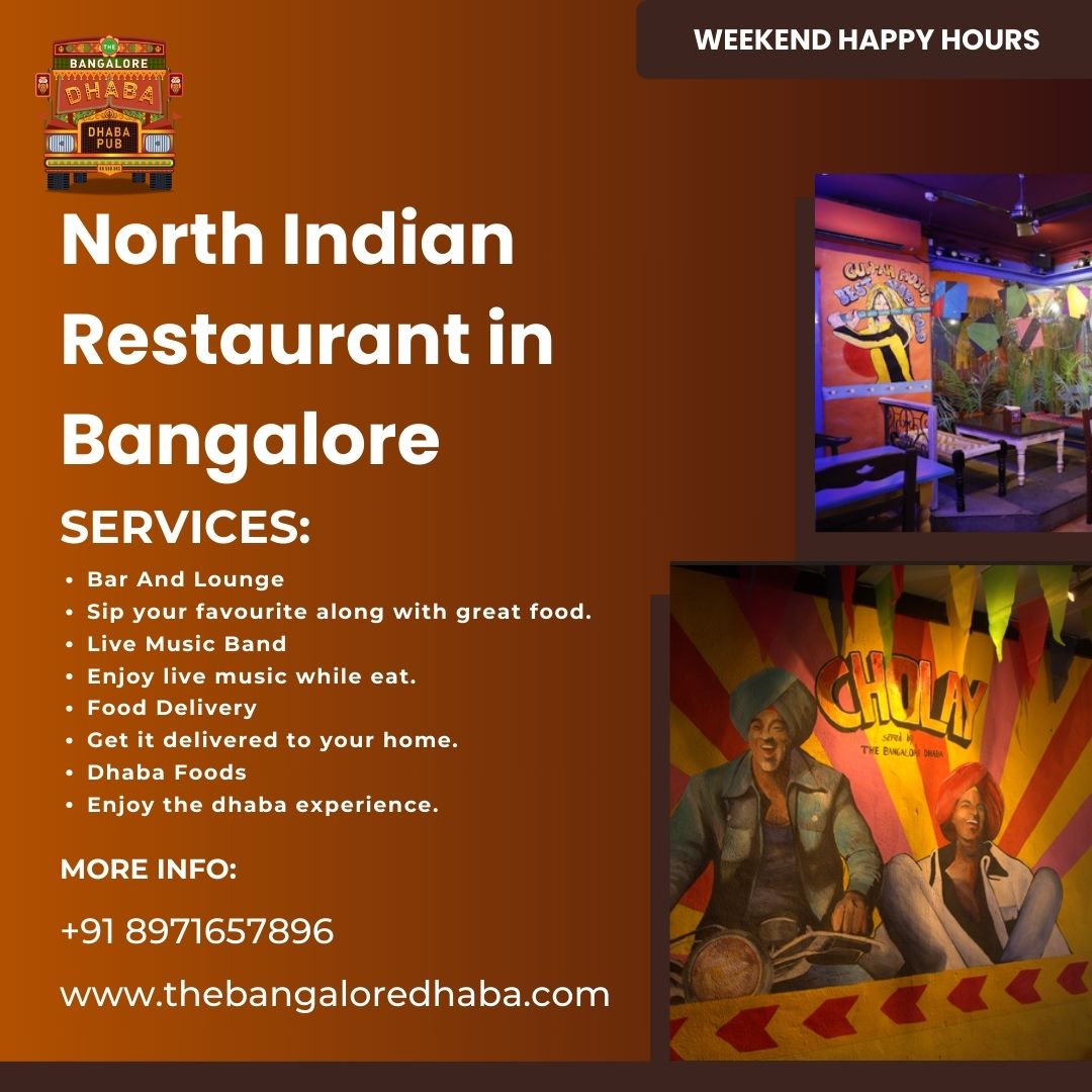 North Indian Restaurant In Kammanahalli | Group Dining in Bangalore