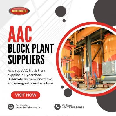 AAC Block Plant Suppliers in Hyderabad | 7675989961 | Buildmate