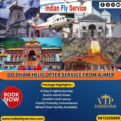 Do Dham Helicopter Service From Ajmer - Agra Other