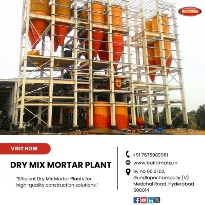 Dry Mix mortar Making Plant | 7675989961 | Buildmate