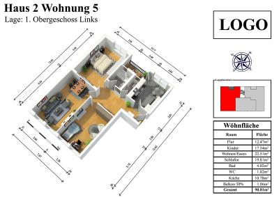 Immobiliengrundrisse in München - Berlin Other