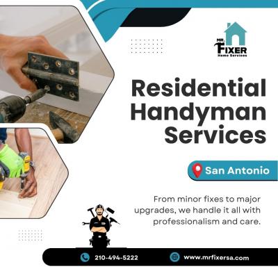 Residential Handyman in San Antonio - San Antonio Maintenance, Repair