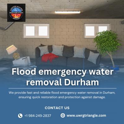 Flood emergency water removal Durham - Other Other