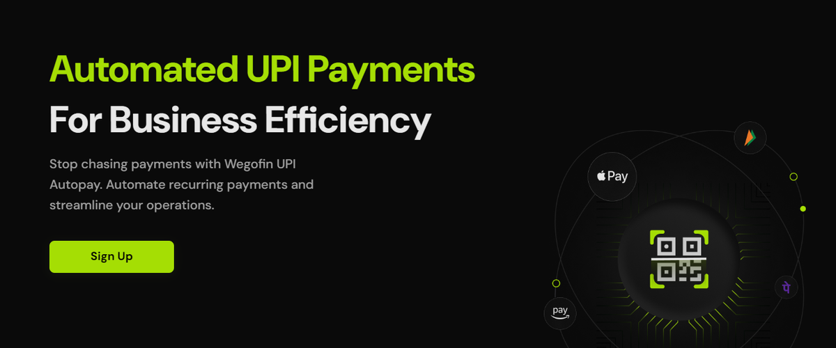 UPI AutoPay Company | Seamless Payments with WegoFin