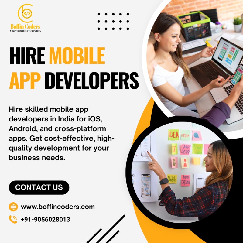 Hire Mobile App Developers in India - Delhi Other