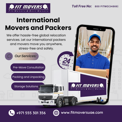 International Movers and Packers in Dubai - Dubai Other