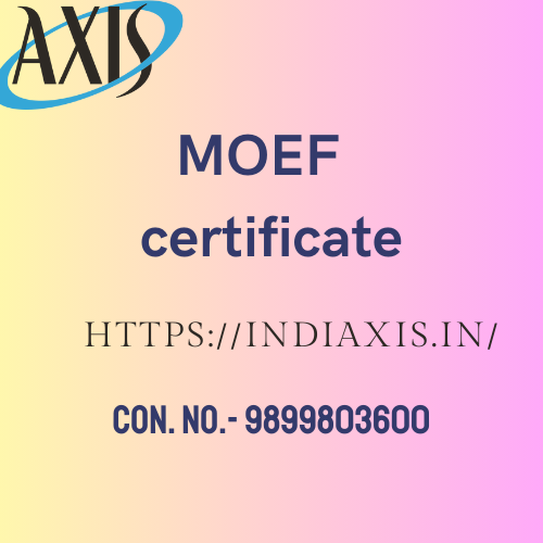 MOEF Certificate - Delhi Other