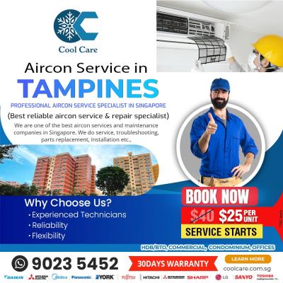 Aircon service in Tampines - Singapore Region Maintenance, Repair